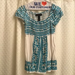 XS INC embellished with studs shirt- like new!